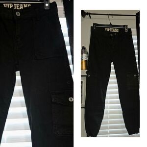 VIP Black Cargo Jeans
